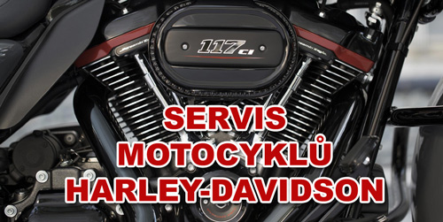 Servis motocyklů Harley Davidson