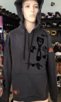 zvětšit obrázek - MIKINA KTM GRAPHIC GREY HOODED