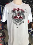 zvětšit obrázek - TRIKO KTM RED BULL TEAM KINI TEE WHITE SKULL